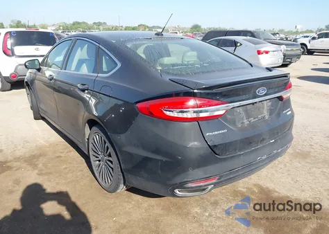 2017 Ford Fusion Titanium from USA, damaged, VIN 3FA6P0K9XHR118057